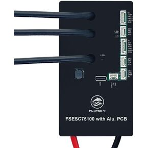 FLIPSKY 75100 FOC 75V 100A Single ESC with Aluminum PCB for Electric Skateboard/Scooter/Ebike Speed Controller
