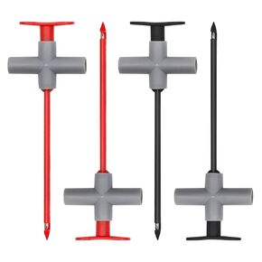 4 Pieces Insulation Piercing Multimeter Test Probes Tips Non-destructive Needle Pins Portable Tester Accessories