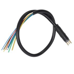 9 Pin Electric Scooter Motor Wire, Electric Bike Waterproof Copper Core High Sensitivity Motor Cable