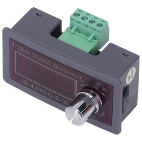 DC0-10V 4-20mA Generator Ampere Voltage Dual LED Display Calibration Potentiometers Adjustment LED Testing