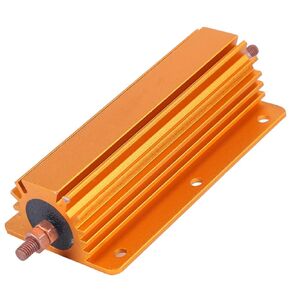 Power Resistor, RX24 200W 4Ohm 4R Aluminum Housed Wirewound Resistors Industrial Eletrical Chassis Mounted Resistor, Single resistors