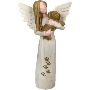 Dog Angel Figurines, Pet Memorial Gifts，Expresses Relationship with A Much-Loved Dog