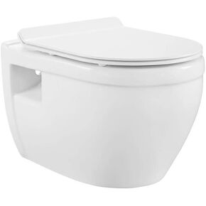 Swiss Madison Well Made Forever Ivy SM-WT450 Wall Hung Toilet, Glossy White