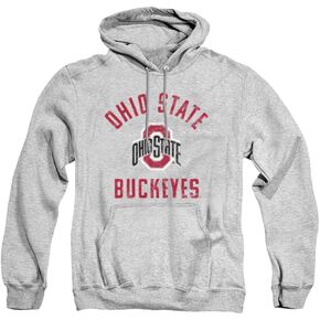 LOGOVISION The Ohio State University Official Buckeyes Logo Unisex Adult Pull-Over Hoodie