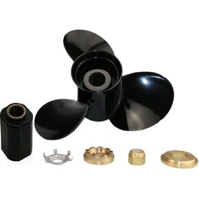 Boatman 12 3/4x21 Aluminum Outboard Propeller fit Mercury Engine 40/50/70/75/80/90/100/115/125/140 HP,15 Spline Tooth,RH