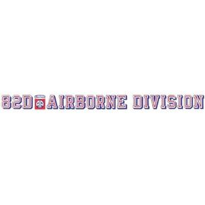 82nd Airborne Division 24 inch Window Strip Army Outside Decal