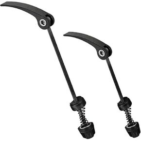 1 Pair Road Mountain Bicycle MTB Wheel Hub Quick Release Skewers Bike Front Rear Bicycle Wheel Hub Clip Bolt for Bike Road Mountain Bike City Bike