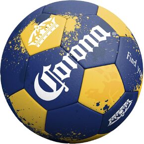 Corona Grip 'N Rip Soccer Ball, Blue, 5