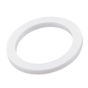 MECCANIXITY PTFE Flat Washers 14mm OD 8mm ID 2mm Thick Flange Gasket, White Pack of 5