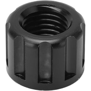 Bike Thru Axle Nut, X 1.5mm Aluminum Alloy Bike Hubs Tube Shaft Nut Mountain Bike Accessories