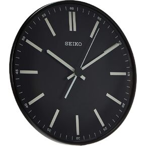Seiko Clock (Model: QXA521JLH) , White, 12 x 12 x 1.75 Inch