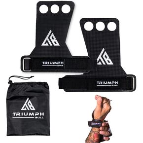 Pull Up Grips - Hand Grips with Wrist Straps Bringing You Comfort and Support for Weightlifting, Pull Ups, or as a Hand Wraps | Great as Workout Gloves Men and Women at Gym or Home Gym