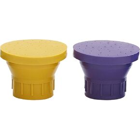 2 Pcs Bottle Top Waterers - Portable Dog Shower Outdoor - Bottle Cap Sprinkler - Bottle Shower Head for Road, Travel, Camping & Hiking, Plastic