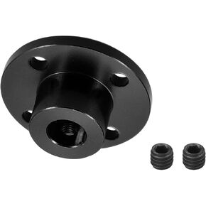 DMiotech 8mm Inner Dia H13xD10 Flange Coupling Connector Rigid Guide Shaft Support Coupler Shaft Coupling with Screws for DIY RC Model Motors Black in Saudi Arabia