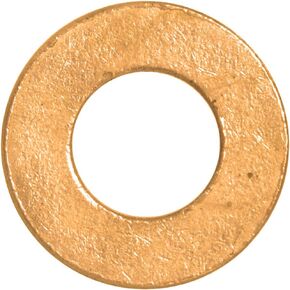 Hillman 7603 Flat Washers Brass #8S 10-Pack