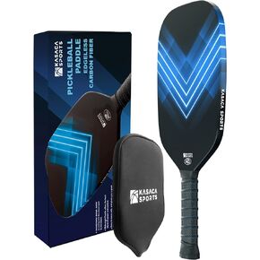 Pickleball Paddles, USAPA Carbon Fiber Pickleball Paddle with Pickle Ball Paddle Cover, Pickle Ball Raquette Pickle Ball Racket Edgeless Style