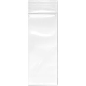 Plymor 2" x 5" (Pack of 100), 4 Mil Heavy Duty Zipper Reclosable Plastic Bags