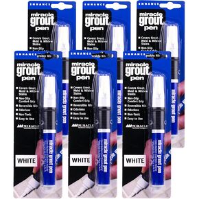 قلم الجص Miracle Sealants GRTPENWHT، أبيض