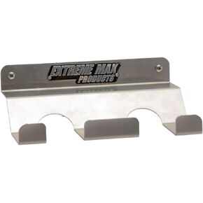 Extreme Max 5001.6285 Aluminum Tape Gun Holder for Enclosed Race Trailer, Shop, Garage, Storage - Silver