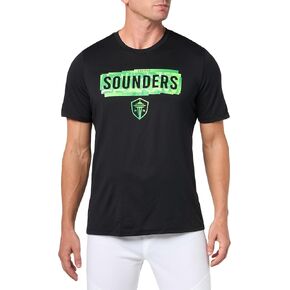 adidas Men's Seattle Sounders Fc Short Sleeve Pre-Game T-Shirt in Saudi Arabia
