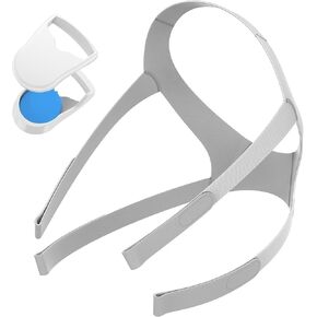 Head Strap for AirFit F30, Soft Replacement Head Strap with 2 Magnetic Clips