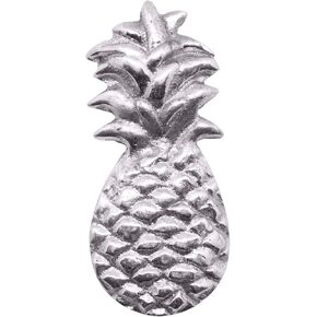 MARIPOSA Tropical Pineapple Handcrafted Napkin Weight, One Size, Silver