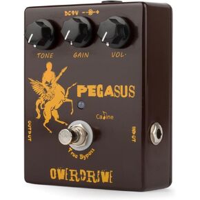 Caline CP-43 Overdrive Pedal Pegasus OD Effect with True Bypass Klon Centaur Simulation