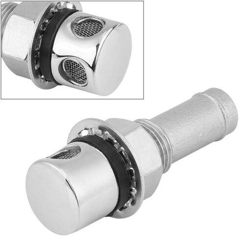 Acouto قارب تنفيس الوقود 316 الفولاذ المقاوم للصدأ البحرية الصف الوقود تنفيس الغاز المناسب مع تصاعد طوقا الأجهزة المناسب استبدال لليخت قارب البحرية in Kuwait