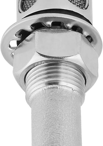 Acouto قارب تنفيس الوقود 316 الفولاذ المقاوم للصدأ البحرية الصف الوقود تنفيس الغاز المناسب مع تصاعد طوقا الأجهزة المناسب استبدال لليخت قارب البحرية in Kuwait