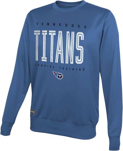 NFL Youth 8-20 Top Pick Team Color Performance Primary Logo Pullover Crewneck Sweatshirt in Saudi Arabia