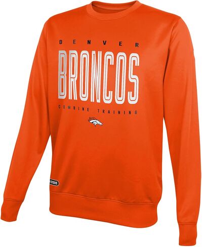 NFL Youth 8-20 Top Pick Team Color Performance Primary Logo Pullover Crewneck Sweatshirt in Saudi Arabia