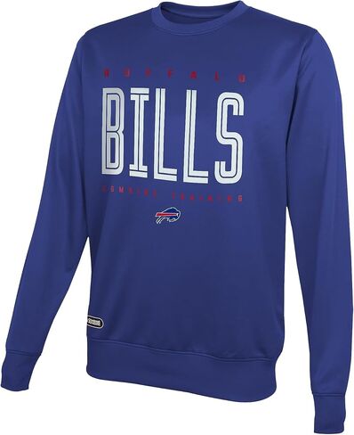 NFL Youth 8-20 Top Pick Team Color Performance Primary Logo Pullover Crewneck Sweatshirt in Saudi Arabia