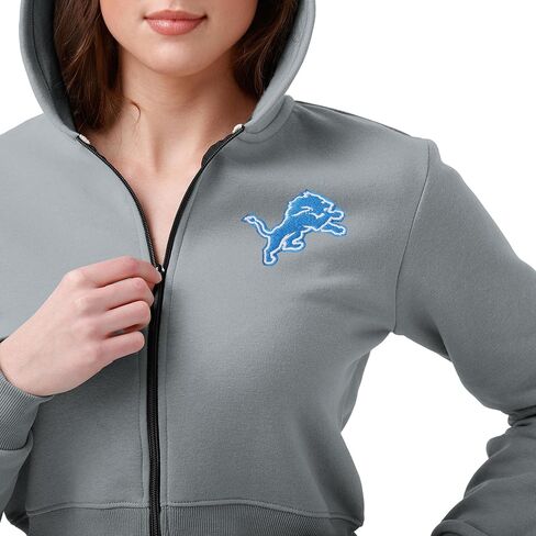 FOCO Women's Standard Cropped Full Zip Hoodie in Saudi Arabia