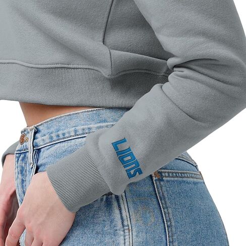 FOCO Women's Standard Cropped Full Zip Hoodie in Saudi Arabia