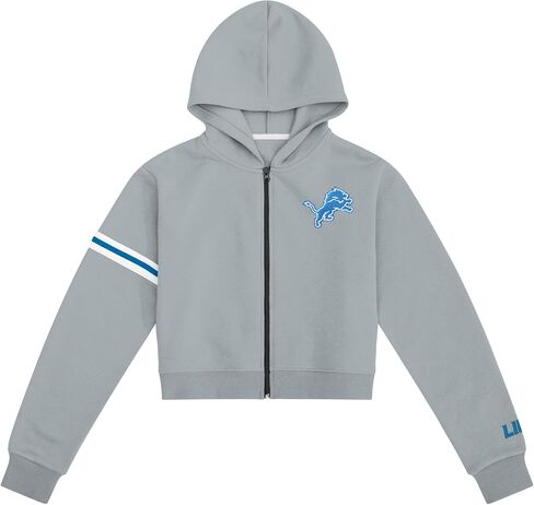 FOCO Women's Standard Cropped Full Zip Hoodie in Saudi Arabia