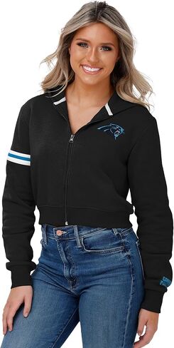 FOCO Women's Standard Cropped Full Zip Hoodie in Saudi Arabia