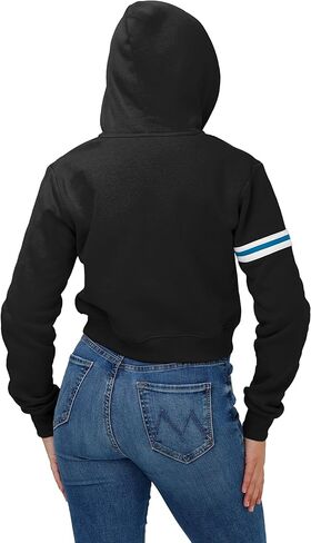 FOCO Women's Standard Cropped Full Zip Hoodie in Saudi Arabia