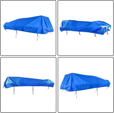 LABLT 17-20Ft Boat Cover Trailerable Heavy Duty Pontoon Beam 102 Dark Blue in Saudi Arabia