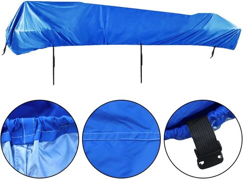 LABLT 17-20Ft Boat Cover Trailerable Heavy Duty Pontoon Beam 102 Dark Blue in Saudi Arabia