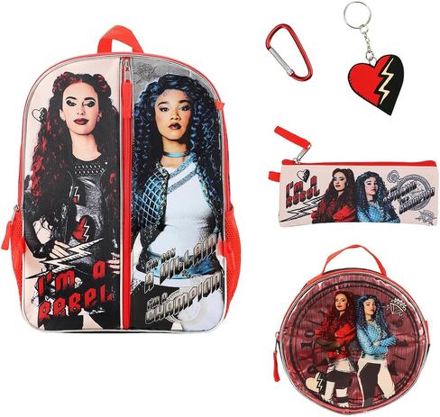 SET INCLUIDES: BACKPACK, SHAPED LUNCH KIT, UTILITY CASE, CARABINER and DANGLE. FOIL UNDERLAY, SUBLIM in Saudi Arabia