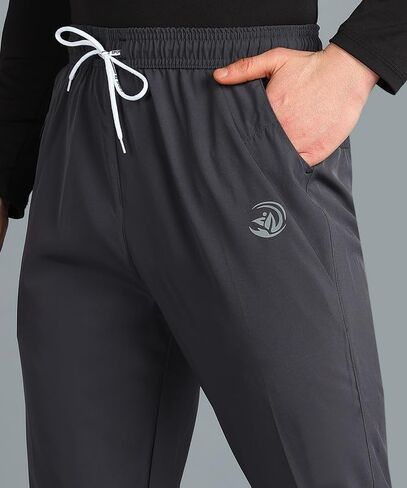 Men's Sweatpants with Zipper Pockets Athletic Pants Traning Track Pants Joggers for Men Soccer, Running, Workout in Saudi Arabia