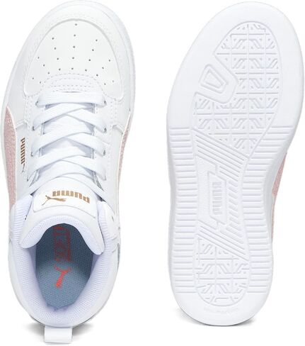 PUMA Caven Sneaker, White-Peach Smoothie-Gold, 12 US Unisex Little Kid in Saudi Arabia