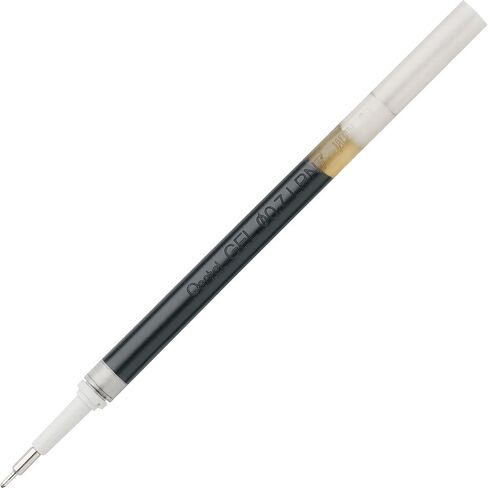 حبر إعادة تعبئة Pentel لقلم الجل السائل EnerGel، 0.7 مم، طرف إبرة، حبر بنفسجي، عبوة من قطعة واحدة (LRN7-V) in Saudi Arabia