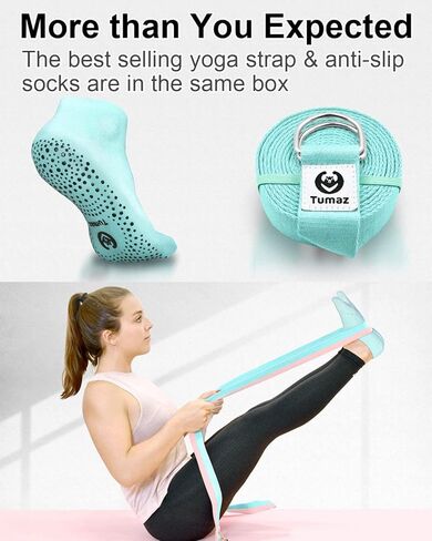 Tumaz Birth Ball - Birthing Ball for Pregnancy & Labor - Including Birthing Ball/Peri Bottle/Yoga Strap/Non-Slip Socks - Pregnancy Ball for Exercises Set with Quick Foot Pump & Instruction Poster in Kuwait