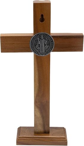 شفاعة القديس بنديكتوس صليب واقف مع صليب مرآة داخلية (عقيق) in Kuwait