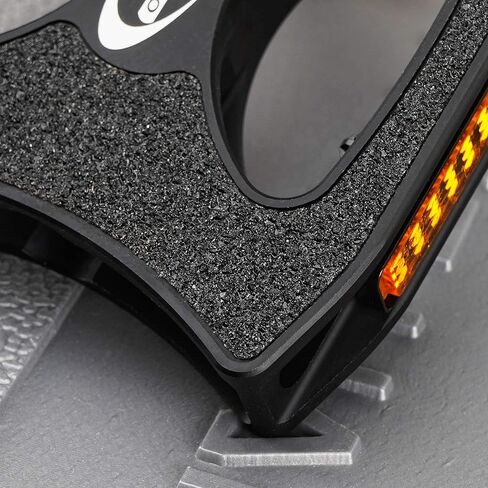 دواسات دراجة VENZO Mountain Bike City E-Bike CNC من الألومنيوم Cr-Mo محكمة الغلق مقاس 9/16 بوصة - مع سطح من ورق الرمل المضاد للانزلاق - قبضة عصرية in Kuwait