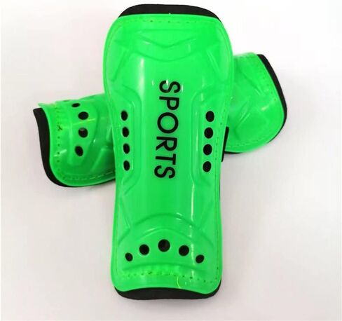 Youth Soccer Shin Pads Lightweight and Breathable Protective Football Gear for 3-12 Years Old Teenagers Kids Football Games (Small, Green) in Saudi Arabia