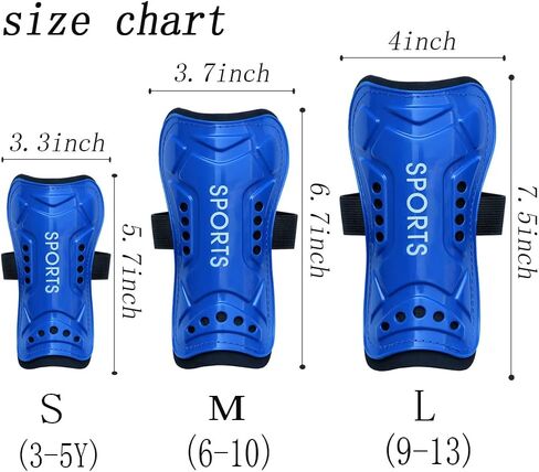 Youth Soccer Shin Pads Lightweight and Breathable Protective Football Gear for 3-12 Years Old Teenagers Kids Football Games (Small, Green) in Saudi Arabia