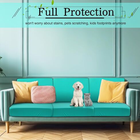 Newwiee Patio Stretch Sofa Cushion Cover Outdoor Cushion Cover Replacement Couch Slipcover Sofa Seat Cover Flexibility Chair Cushion Cover Furniture Protector (Beige,16 Pcs) in Saudi Arabia