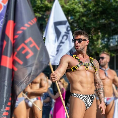 الرجال طباعة الحيوان الجلد بيكيني السباحة موجز الرجال ملابس السباحة مثير للرجال in Kuwait